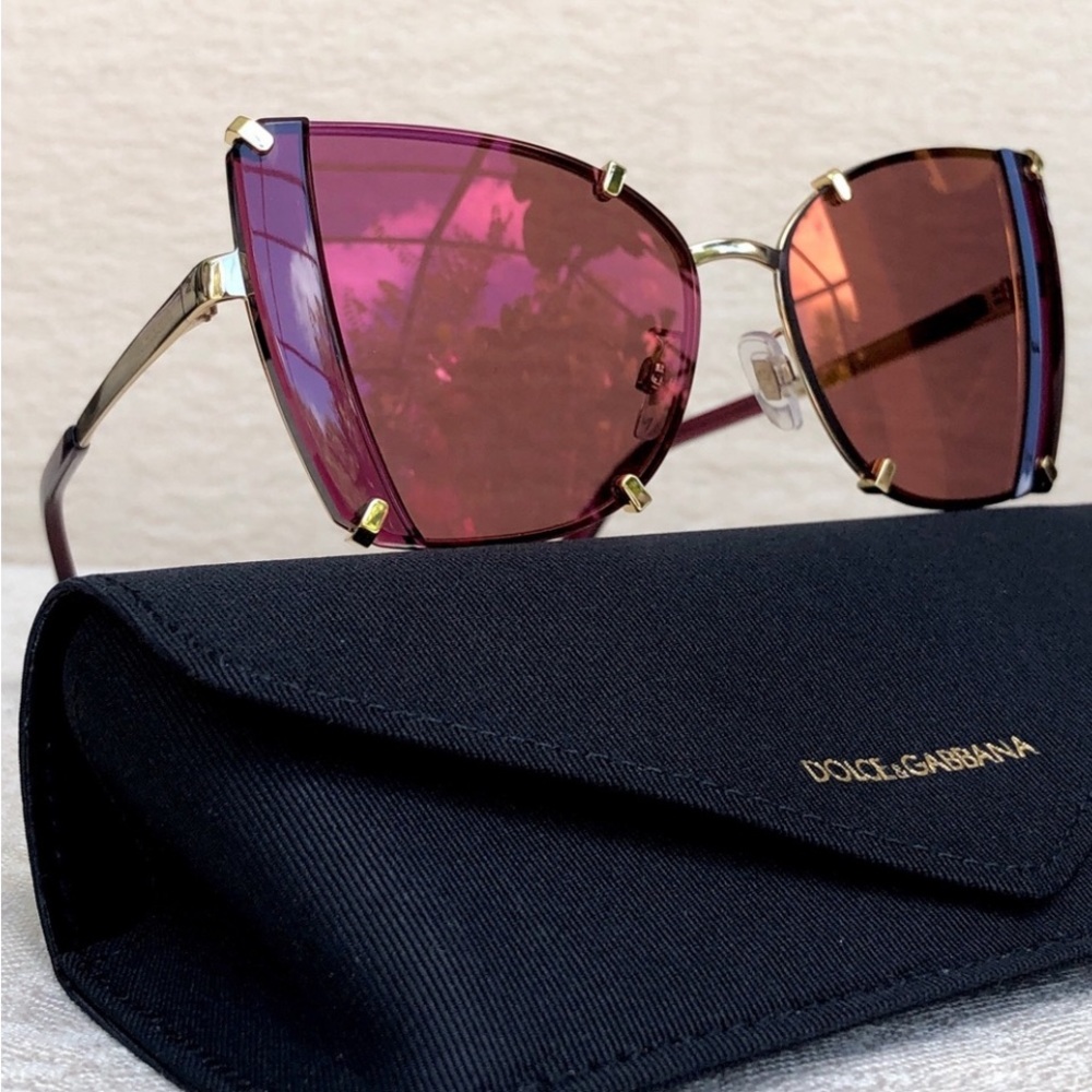 DOLCE & GABBANA 53mm BUTTERFLY style sunglasses - Picture 8 of 17